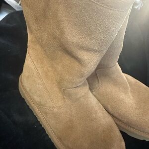 Tan Suede Boots